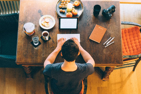 Working from home Working from home