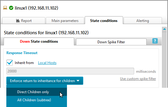 State conditions enforce inheritance