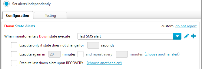 Test email alert 1