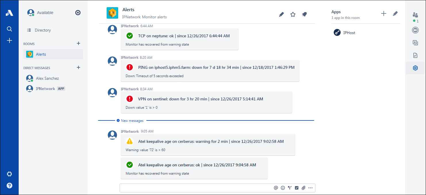 Stride notifications - test notifications