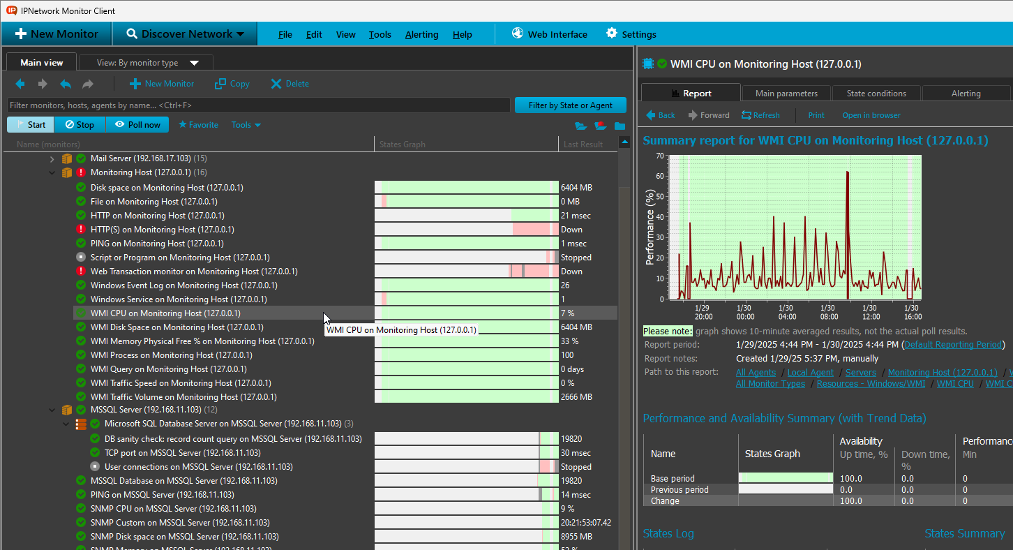 IPNetwork Monitor GUI
